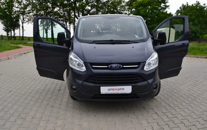 Ford Transit Custom cena 47900 przebieg: 344000, rok produkcji 2013 z Leśna małe 232